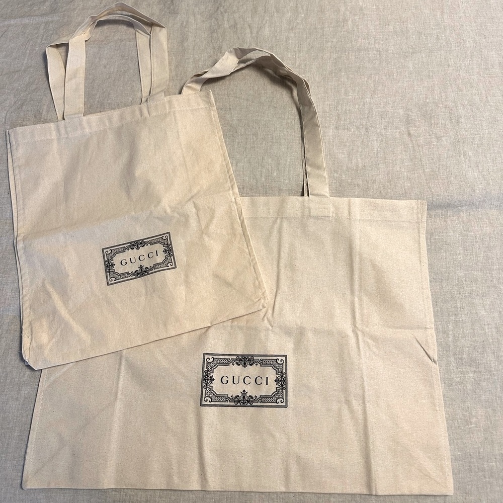 Gucci Canvas Tote Bag